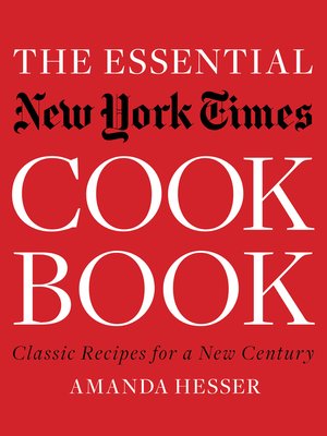 cover image of The Essential New York Times Cookbook